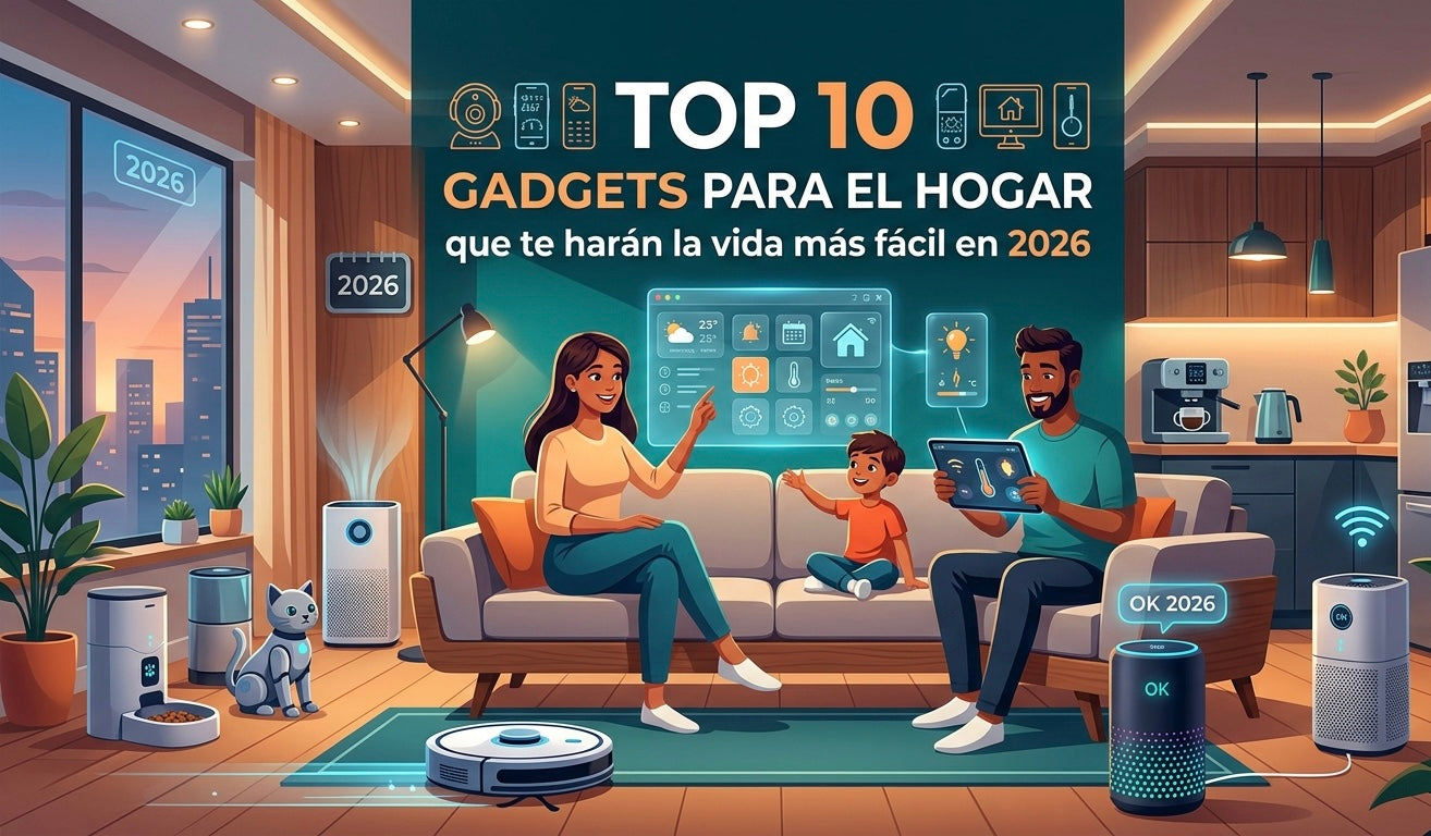 Top 10 gadgets para el hogar que te harán la vida más fácil en 2026
