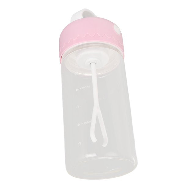 Botella Mezcladora de Proteína Portátil 600ml | Shaker con Agitador y Vidrio Resistente al Calor